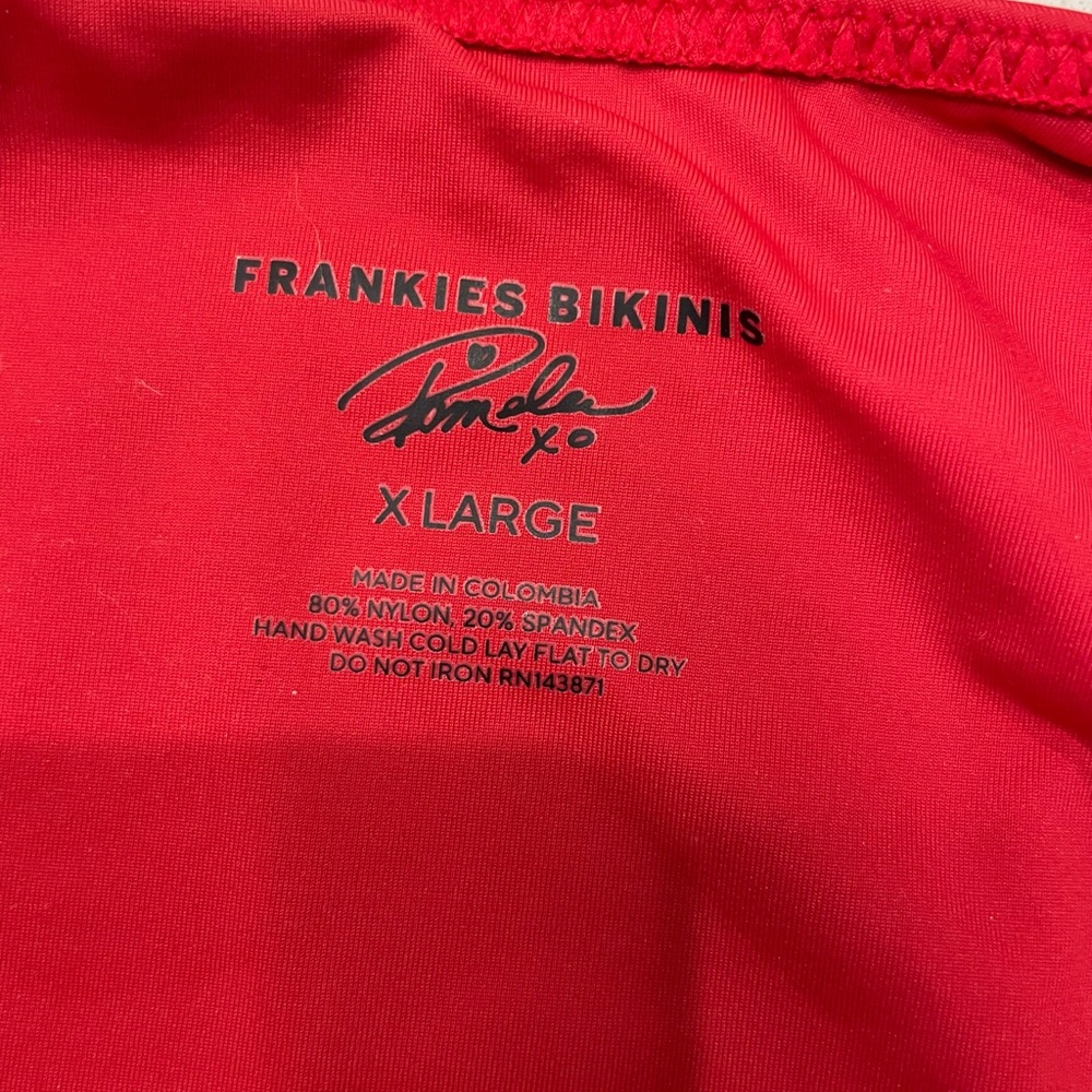 Frankie's Bikinis x Pamela Anderson One Piece Swimsuit NWOT RARE - Picture 9 of 10